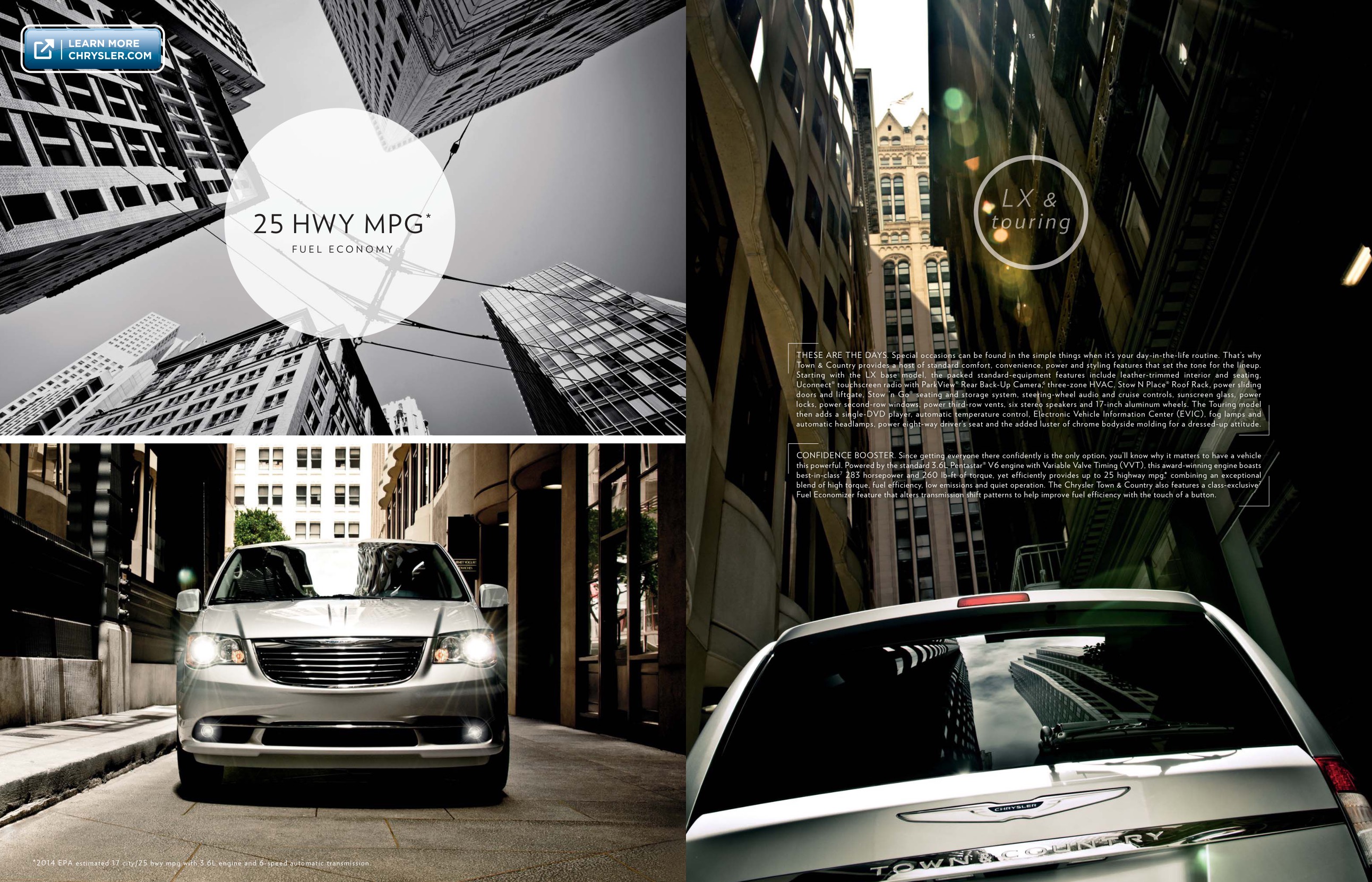 2015 Chrysler Town & Country Brochure Page 17